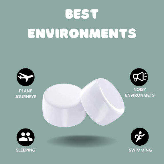 EGGZ SILICONE SOFT- Mouldable Silicone Earplugs (x3 Packs) FAMILY PACK