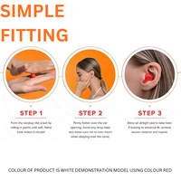 EGGZ SILICONE SOFT- Mouldable Silicone Earplugs (x3 Packs) FAMILY PACK