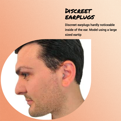EGGZ Discreet Earplugs - For Music