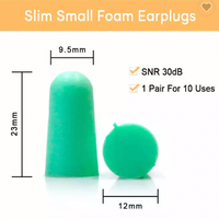 200 Pairs Soft Foam Earplugs 30dB Ear Plugs